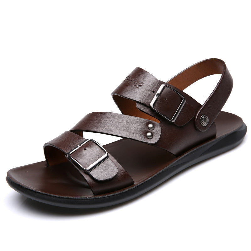 Casual Barefoot Buckle Shoes - Men